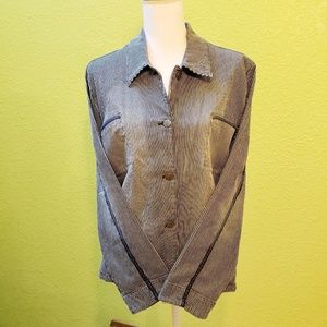 🍒BOGO! Blue Willi's Light Denim Jacket, XL, EUC